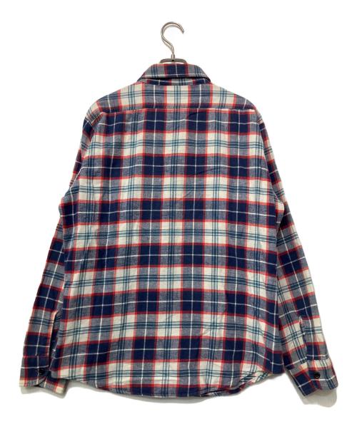 FIVE BROTHER（ファイブブラザー）FIVE BROTHER (ファイブブラザー) 長袖シャツ ブルー サイズ:Mの古着・服飾アイテム