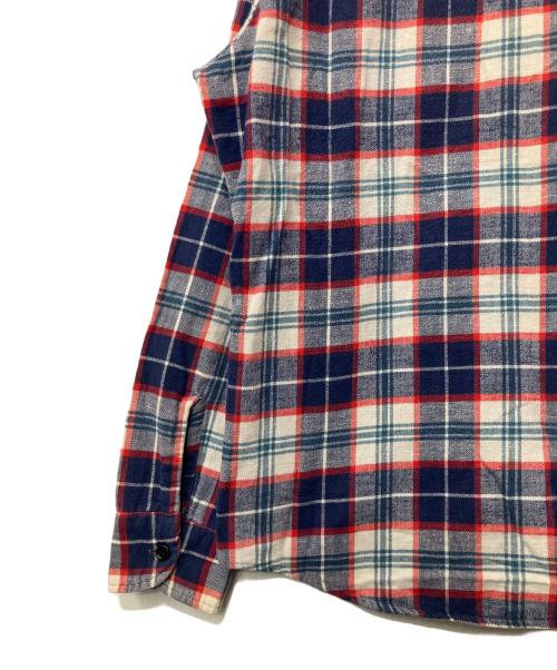 FIVE BROTHER（ファイブブラザー）FIVE BROTHER (ファイブブラザー) 長袖シャツ ブルー サイズ:Mの古着・服飾アイテム