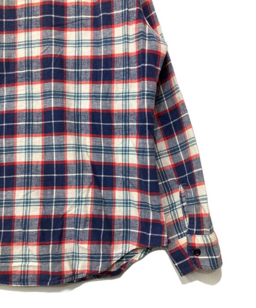 FIVE BROTHER（ファイブブラザー）FIVE BROTHER (ファイブブラザー) 長袖シャツ ブルー サイズ:Mの古着・服飾アイテム