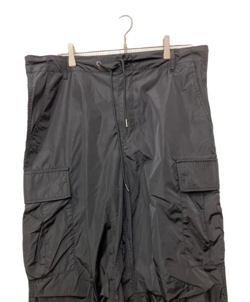 H BEAUTY&YOUTH（エイチ ビューティー&ユース）H BEAUTY&YOUTH (エイチ ビューティー&ユース) ナイロンカーゴパンツ ブラック サイズ:36の古着・服飾アイテム