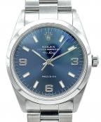 ROLEXロレックス）の古着「Air-King エアキング Ref:14000M 青文字盤」｜青文字盤