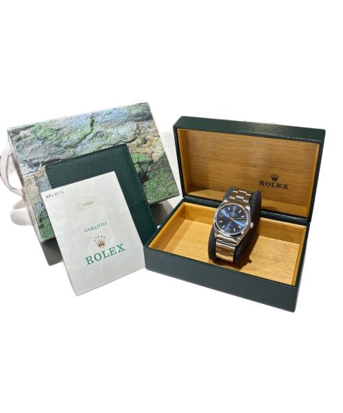 ROLEX（ロレックス）ROLEX (ロレックス) Air-King エアキング Ref:14000M 青文字盤 青文字盤 サイズ:34mm/19cmの古着・服飾アイテム