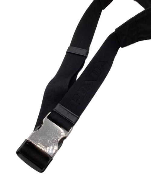 PRADA（プラダ）PRADA (プラダ) Re-Nylon xサフィアーノレザー ベルトバッグの古着・服飾アイテム