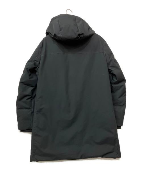 DUNO（デュノ）DUNO (デュノ) ポリエステルフーデッドダウンコート ブラック サイズ:44の古着・服飾アイテム