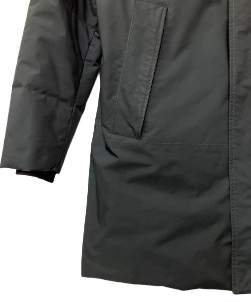DUNO（デュノ）DUNO (デュノ) ポリエステルフーデッドダウンコート ブラック サイズ:44の古着・服飾アイテム