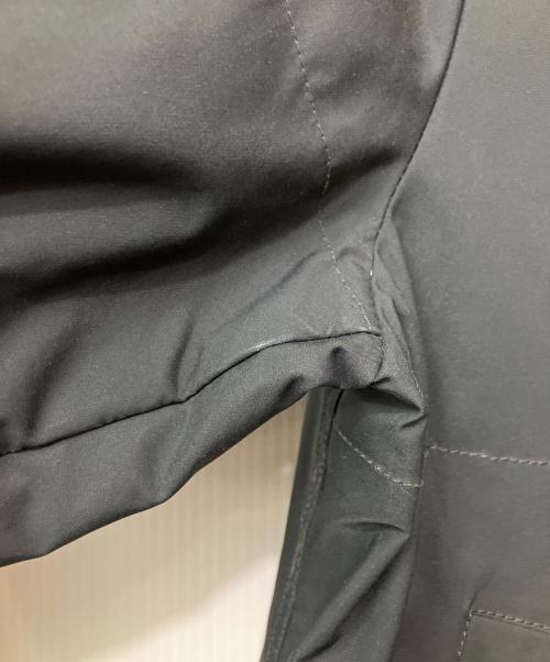 DUNO（デュノ）DUNO (デュノ) ポリエステルフーデッドダウンコート ブラック サイズ:44の古着・服飾アイテム