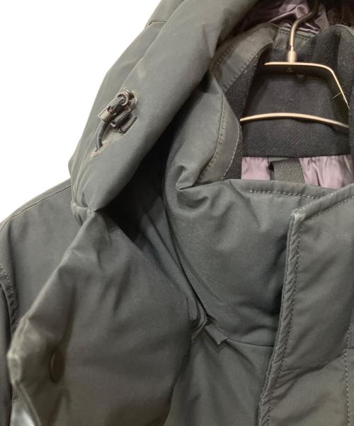 DUNO（デュノ）DUNO (デュノ) ポリエステルフーデッドダウンコート ブラック サイズ:44の古着・服飾アイテム