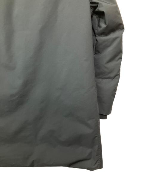 DUNO（デュノ）DUNO (デュノ) ポリエステルフーデッドダウンコート ブラック サイズ:44の古着・服飾アイテム