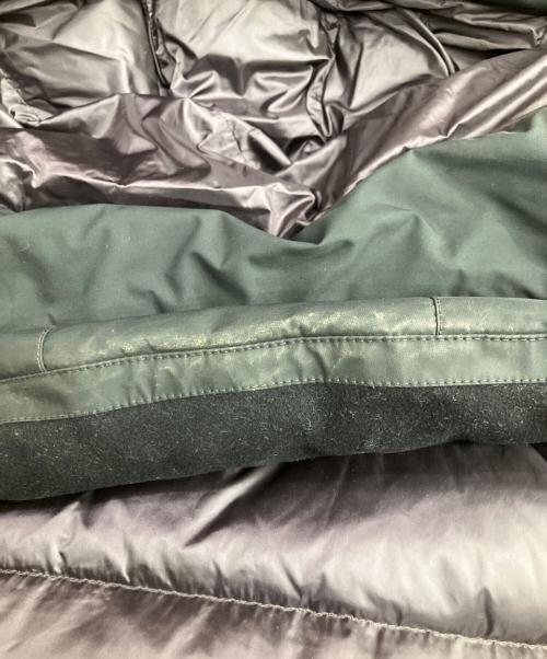 DUNO（デュノ）DUNO (デュノ) ポリエステルフーデッドダウンコート ブラック サイズ:44の古着・服飾アイテム