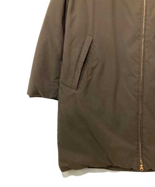 MUSE（ミューズ）MUSE (ミューズ) ロングダウンジャケット ブラウン サイズ:36の古着・服飾アイテム