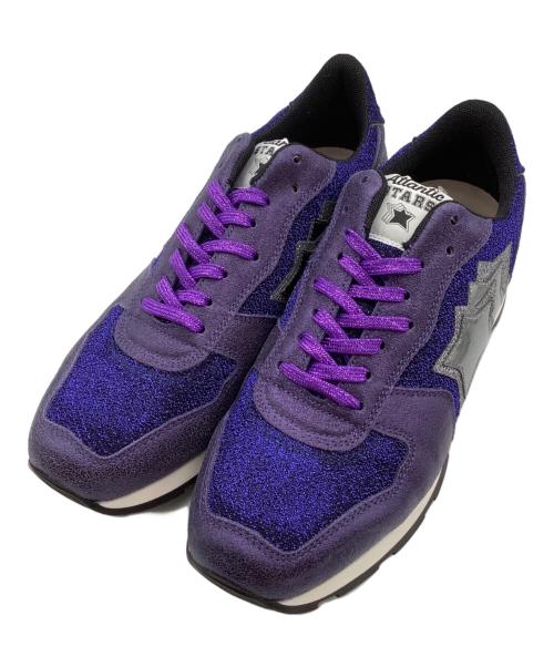 atlantic stars（アトランティックスターズ）Atlantic STARS (アトランティックスターズ) スニーカー パープル×ネイビー サイズ:41の古着・服飾アイテム
