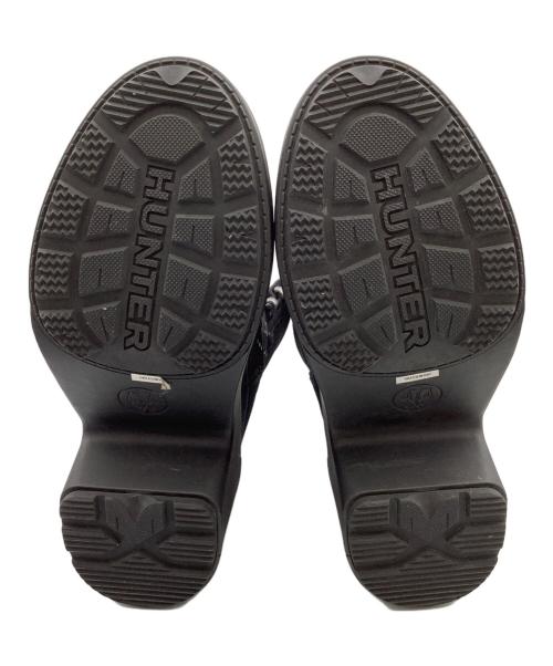 HUNTER（ハンター）HUNTER (ハンター) レースアップブーツ ブラック サイズ:UK5の古着・服飾アイテム