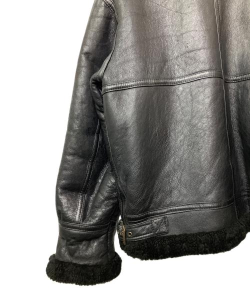 DAVOUCCI（ダボッチ）DAVOUCCI (ダボッチ) ムートンジャケット ブラック サイズ:不明の古着・服飾アイテム