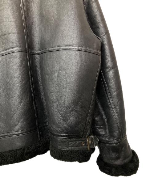 DAVOUCCI（ダボッチ）DAVOUCCI (ダボッチ) ムートンジャケット ブラック サイズ:不明の古着・服飾アイテム