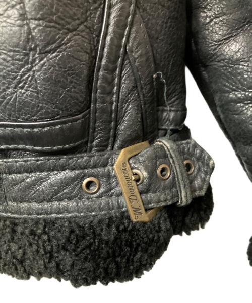 DAVOUCCI（ダボッチ）DAVOUCCI (ダボッチ) ムートンジャケット ブラック サイズ:不明の古着・服飾アイテム