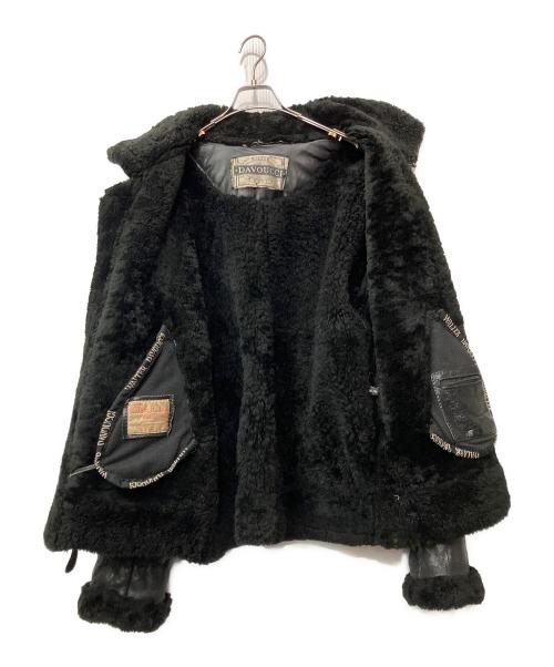 DAVOUCCI（ダボッチ）DAVOUCCI (ダボッチ) ムートンジャケット ブラック サイズ:不明の古着・服飾アイテム