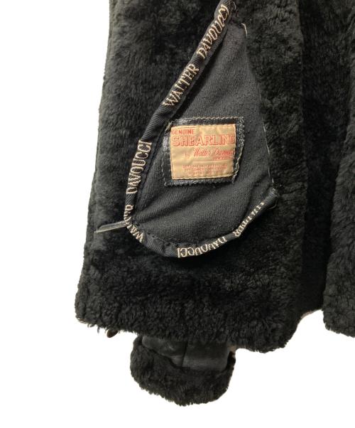 DAVOUCCI（ダボッチ）DAVOUCCI (ダボッチ) ムートンジャケット ブラック サイズ:不明の古着・服飾アイテム