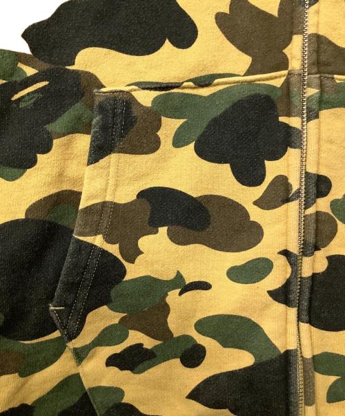 A BATHING APE（ア ベイシング エイプ）A BATHING APE (ア ベイシング エイプ) ABC CAMO SHARK WIDE FIT FULL ZIP DOUBLE HOODIE マルチカラー サイズ:XLの古着・服飾アイテム