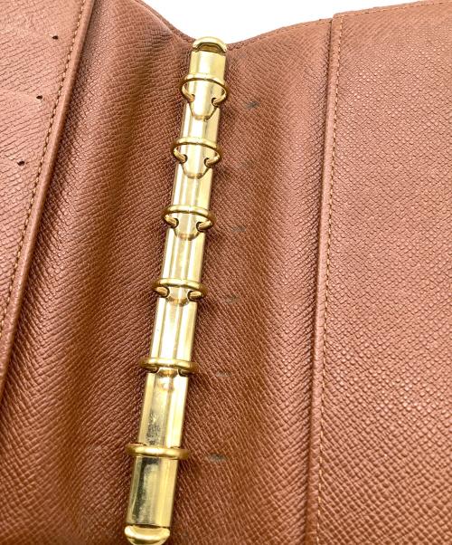 LOUIS VUITTON（ルイ ヴィトン）LOUIS VUITTON (ルイ ヴィトン) アジェンダPM　手帳カバー ブラウンの古着・服飾アイテム