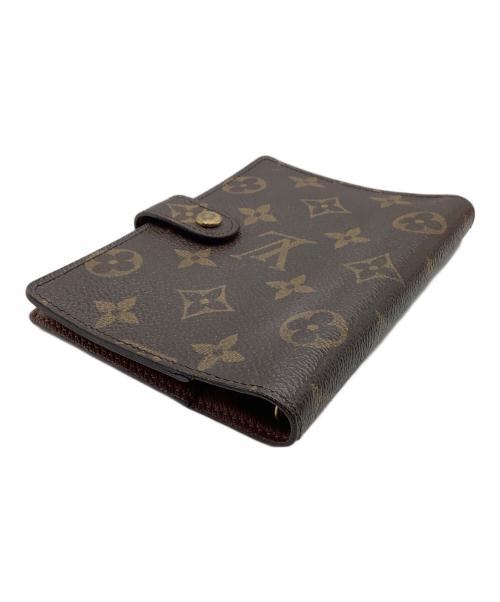 LOUIS VUITTON（ルイ ヴィトン）LOUIS VUITTON (ルイ ヴィトン) アジェンダPM　手帳カバー ブラウンの古着・服飾アイテム