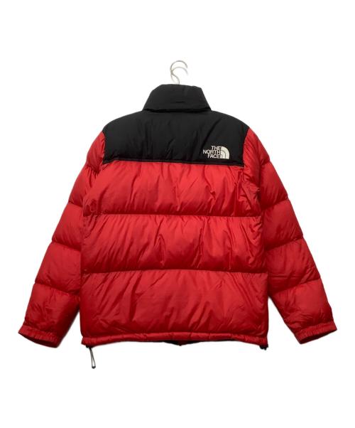 THE NORTH FACE（ザ ノース フェイス）THE NORTH FACE (ザ ノース フェイス) ダウンジャケット レッド×ブラック サイズ:Lの古着・服飾アイテム
