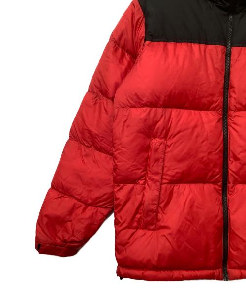 THE NORTH FACE（ザ ノース フェイス）THE NORTH FACE (ザ ノース フェイス) ダウンジャケット レッド×ブラック サイズ:Lの古着・服飾アイテム