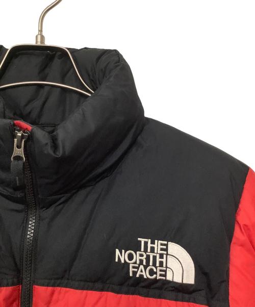 THE NORTH FACE（ザ ノース フェイス）THE NORTH FACE (ザ ノース フェイス) ダウンジャケット レッド×ブラック サイズ:Lの古着・服飾アイテム