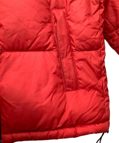 THE NORTH FACE（ザ ノース フェイス）THE NORTH FACE (ザ ノース フェイス) ダウンジャケット レッド×ブラック サイズ:Lの古着・服飾アイテム