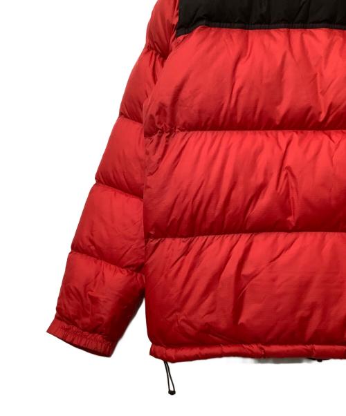 THE NORTH FACE（ザ ノース フェイス）THE NORTH FACE (ザ ノース フェイス) ダウンジャケット レッド×ブラック サイズ:Lの古着・服飾アイテム