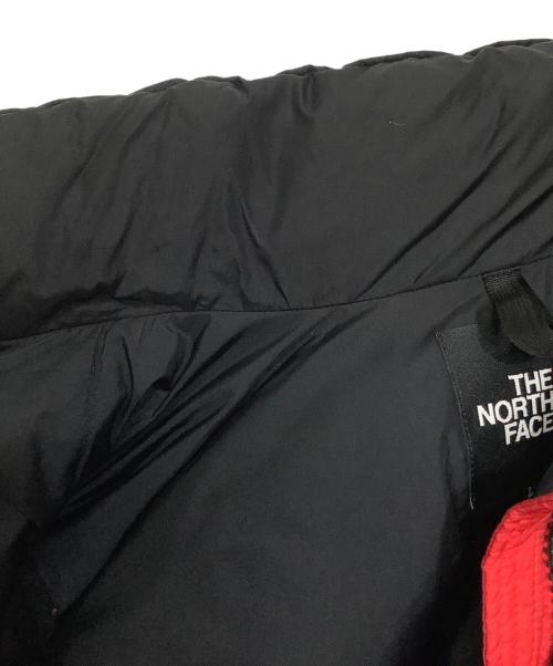 THE NORTH FACE（ザ ノース フェイス）THE NORTH FACE (ザ ノース フェイス) ダウンジャケット レッド×ブラック サイズ:Lの古着・服飾アイテム