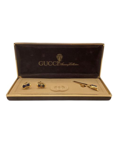 GUCCI（グッチ）GUCCI (グッチ) カフス・タイピンセット サイズ:表記無の古着・服飾アイテム