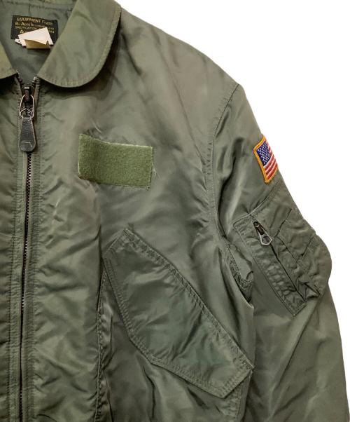 AVIREX（アヴィレックス）AVIREX (アヴィレックス) ジップジャケット グリーン サイズ:Lの古着・服飾アイテム