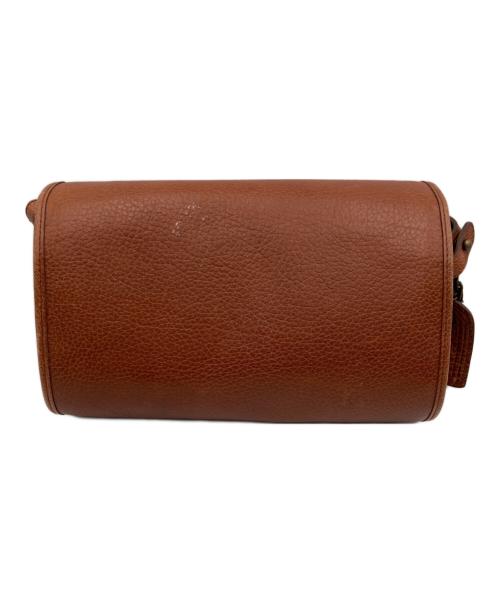 POLO RALPH LAUREN（ポロ・ラルフローレン）POLO RALPH LAUREN (ポロ・ラルフローレン) レザーショルダーバッグ ブラウンの古着・服飾アイテム