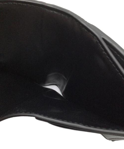 BOTTEGA VENETA（ボッテガベネタ）BOTTEGA VENETA (ボッテガベネタ) カセットスモール2つ折りウォレット 2つ折り財布 ブラックの古着・服飾アイテム