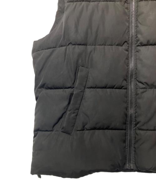 DIESEL（ディーゼル）DIESEL (ディーゼル) 中綿ベスト ブラック サイズ:Lの古着・服飾アイテム