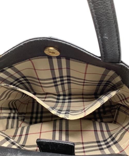 BURBERRY（バーバリー）BURBERRY (バーバリー) トートバッグ ブラックの古着・服飾アイテム