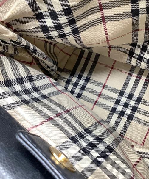 BURBERRY（バーバリー）BURBERRY (バーバリー) トートバッグ ブラックの古着・服飾アイテム
