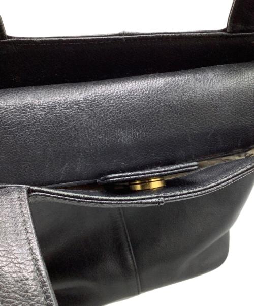 BURBERRY（バーバリー）BURBERRY (バーバリー) トートバッグ ブラックの古着・服飾アイテム