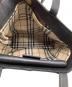 中古・古着 BURBERRY (バーバリー) トートバッグ ブラック：10000円