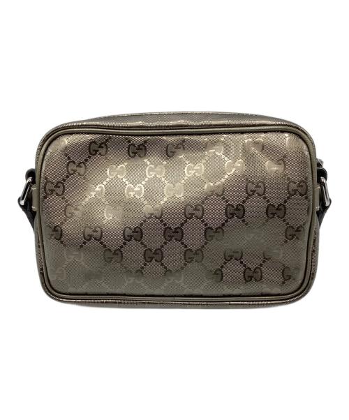 GUCCI（グッチ）GUCCI (グッチ) GGインプリメ　ショルダーバッグ ブラウンの古着・服飾アイテム