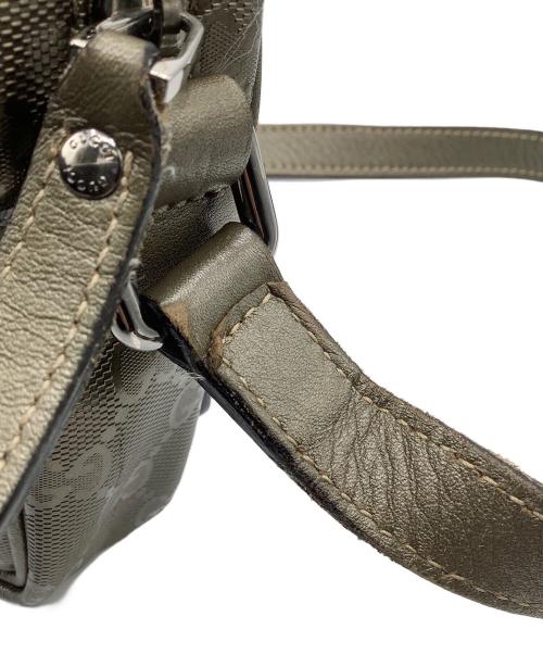 GUCCI（グッチ）GUCCI (グッチ) GGインプリメ　ショルダーバッグ ブラウンの古着・服飾アイテム