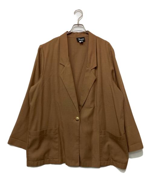 Radcliffe（ラドクリフ）Radcliffe (ラドクリフ) テーラードジャケット ブラウン サイズ:18の古着・服飾アイテム