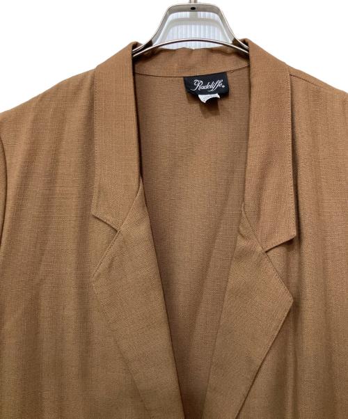 Radcliffe（ラドクリフ）Radcliffe (ラドクリフ) テーラードジャケット ブラウン サイズ:18の古着・服飾アイテム