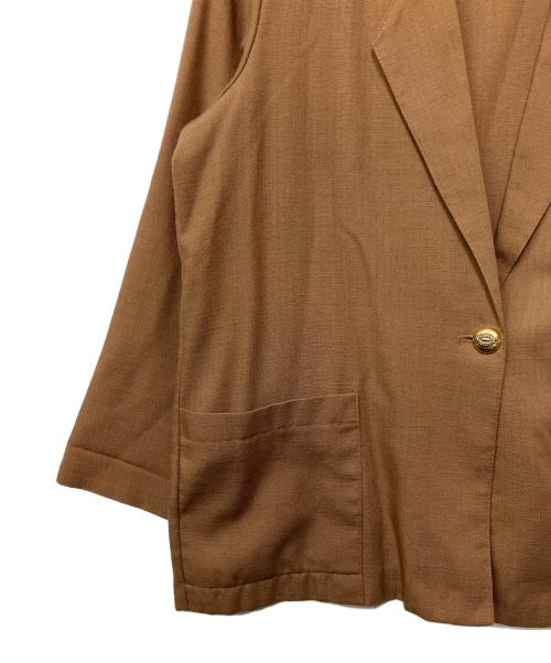 Radcliffe（ラドクリフ）Radcliffe (ラドクリフ) テーラードジャケット ブラウン サイズ:18の古着・服飾アイテム