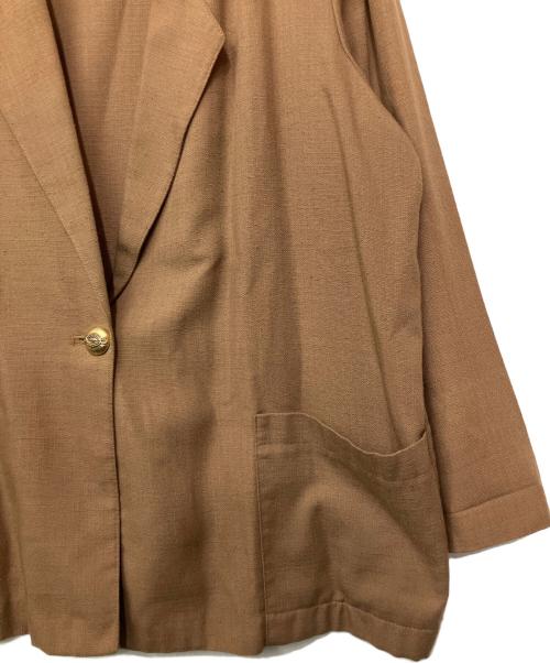 Radcliffe（ラドクリフ）Radcliffe (ラドクリフ) テーラードジャケット ブラウン サイズ:18の古着・服飾アイテム