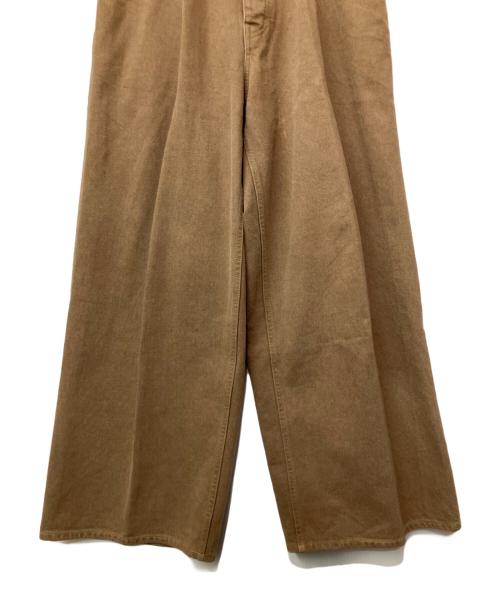 beautiful people（ビューティフルピープル）beautiful people (ビューティフルピープル) organic FOXbrown denim trousers fit ブラウン サイズ:W38の古着・服飾アイテム