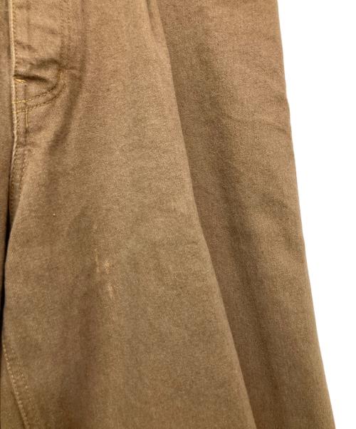 beautiful people（ビューティフルピープル）beautiful people (ビューティフルピープル) organic FOXbrown denim trousers fit ブラウン サイズ:W38の古着・服飾アイテム