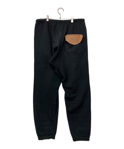 Maison MIHARA YASUHIRO（メゾン ミハラ ヤスヒロ）Maison MIHARA YASUHIRO (メゾン ミハラ ヤスヒロ) ディストレスト スウェットパンツ ブラック サイズ:46の古着・服飾アイテム