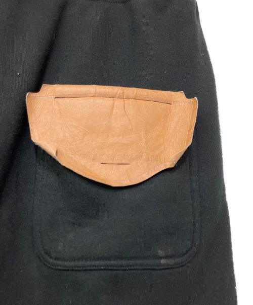 Maison MIHARA YASUHIRO（メゾン ミハラ ヤスヒロ）Maison MIHARA YASUHIRO (メゾン ミハラ ヤスヒロ) ディストレスト スウェットパンツ ブラック サイズ:46の古着・服飾アイテム