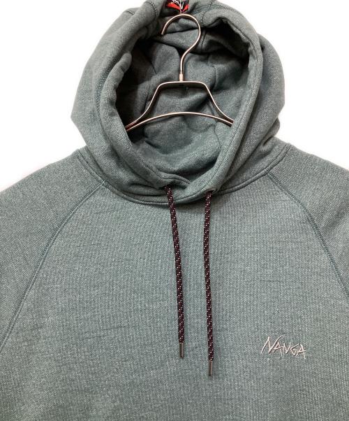 NANGA（ナンガ）NANGA (ナンガ) Grand PARK (グランド パーク) プルオーバーパーカー グリーン サイズ:Mの古着・服飾アイテム